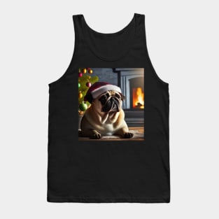 Waiting for Santa Tank Top